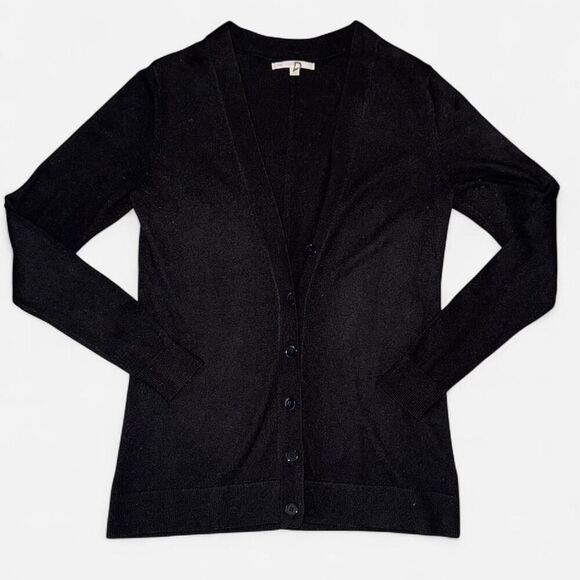 GAP Black Lightweight Wool Cardigan - Picture 1 of 7
